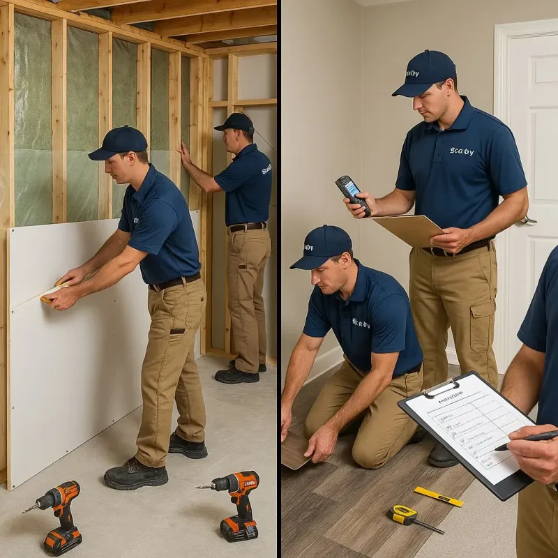 Repairs and Reconstruction process in Laramie County, WY